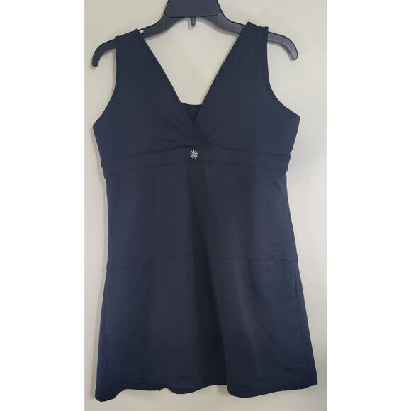 Athleta Dress Womens X-Large Athletic Pleated Mini Dress Sporty Active Workout - Picture 3 of 7